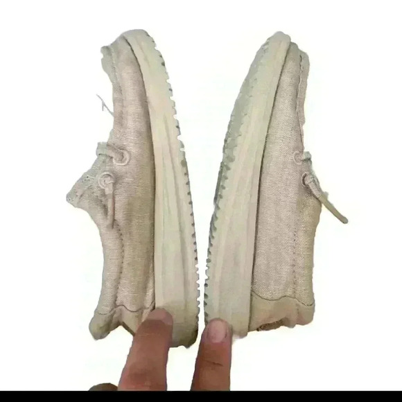 Hey Dude Toddler The Wally Beige Slip On K9 - Picture 7 of 14